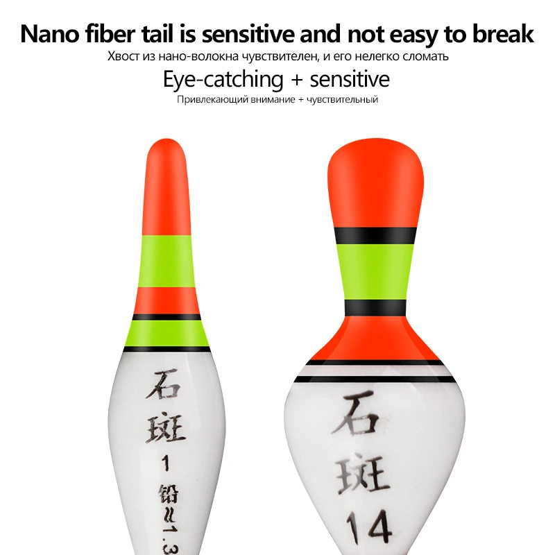 5PCS Fishing Floats 5 Buoy Tubes 1 Bag Hooks 1 Buoy Holder Big Tail Bobber Shallow Water Nano Vertical Fishing Tools Tackle fishing tackle,fishing float,fishing floats,fishing bobber,fishing buoy