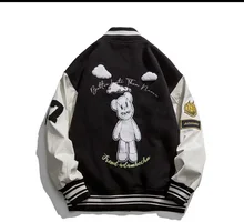 American Baseball Uniform Men's Spring and Autumn Flight Jacket Men's Spring Jacket Couple Japanese Tide Brand Men's 2021 New