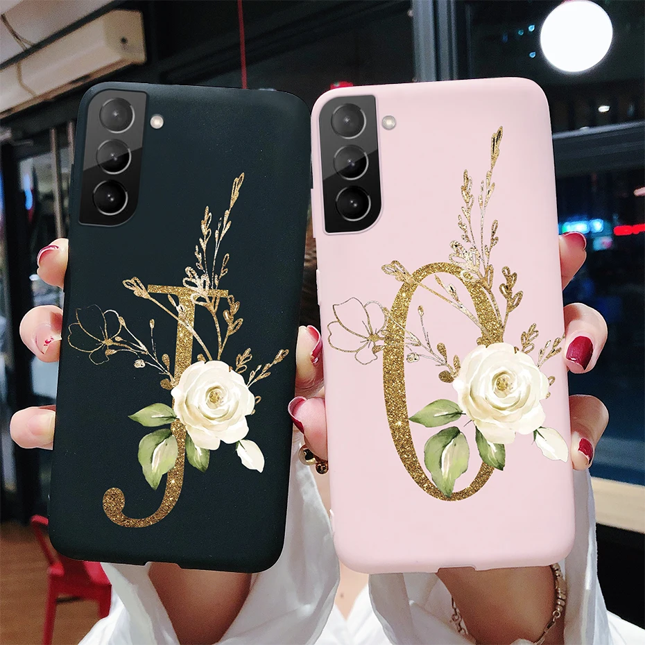 Per Samsung S21 5G S21 Custodia Ultra Plus Custodia Morbida E Carina Per Lettere Cover Per Samsung Galaxy S21 Plus 5G S21 + S 21 Custodie Per Telefoni