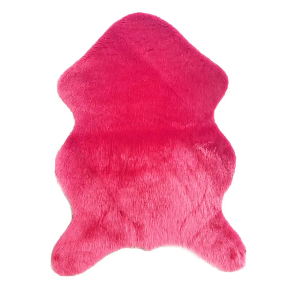 Rose Red Мягкий напольный коврик, ковер, диванная подушка, украшение для дома, гостиной, спальни - Цвет: Rose Red