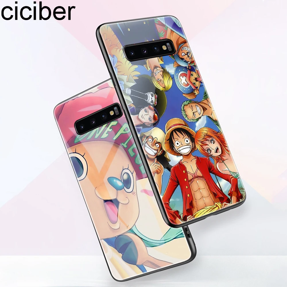 

ciciber Phone Case for Samsung Galaxy S10 S9 S8 Plus Note 9 8 S10e S10+ S9+ S8+ Tempered Glass One Piece Cute Cover Funda Capa