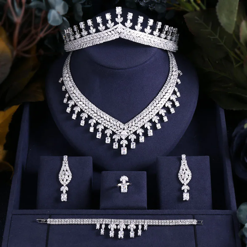 Jankelly лидер продаж нигерийский комплект свадебных ювелирных изделий из 2