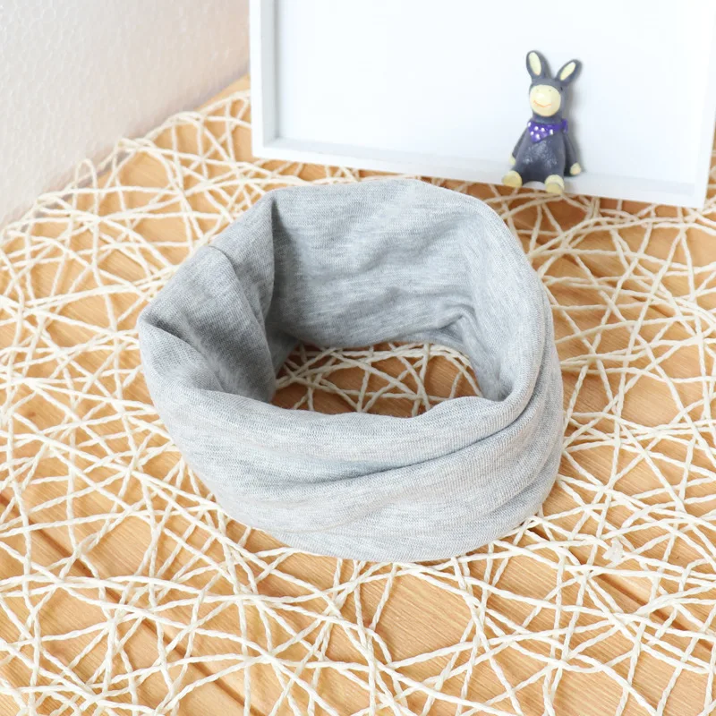 Новинка 1 предмет осенне зимний трикотажный подогреватель шарф на шею детский