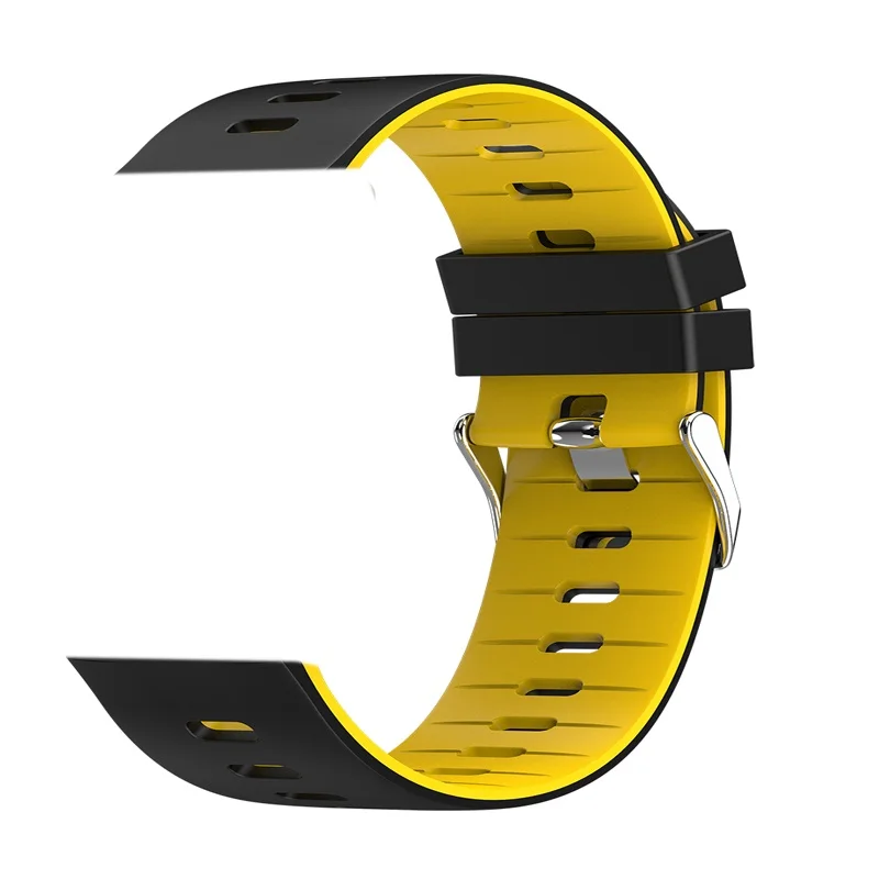 yellow strap