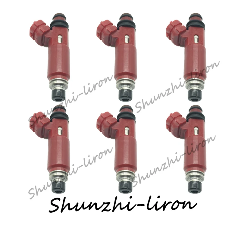 6 шт. Форсунка топливной форсунки OE 195500-3970 для Mitsubishi Montero 3.5L V6 2001-2002 MD357267 FJ943 4G1725 бензин бренд