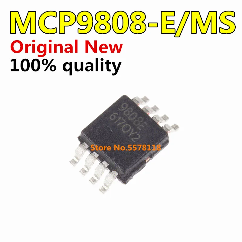 Для детей возрастом от 5 до 10 шт. 100% новый MCP9808-E/MS MCP9808 9808E MSOP-8 Чипсет в наличии |