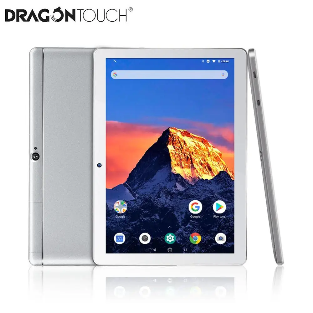 DragonTouch K10 10,1 inc. 16GB четырехъядерный планшет с Android 8,1, 1280x800 ips дисплеем, Bluetooth, Mini HDMI планшетный ПК