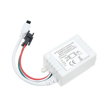 

CLAITE 24 Key LED RGB IR 1000 Pixels Wireless Remote Controller For WS2812B WS2811For LED Lamp Strip Light Module Lamp DC12V