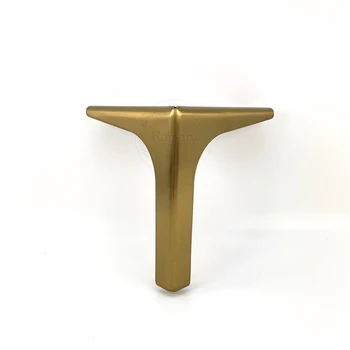 

4pcs brushed stainless steel golden cabinet foot metal beg leg, black color cabinet leg, 10cm/13cm/15cm/21cm furniture hardware