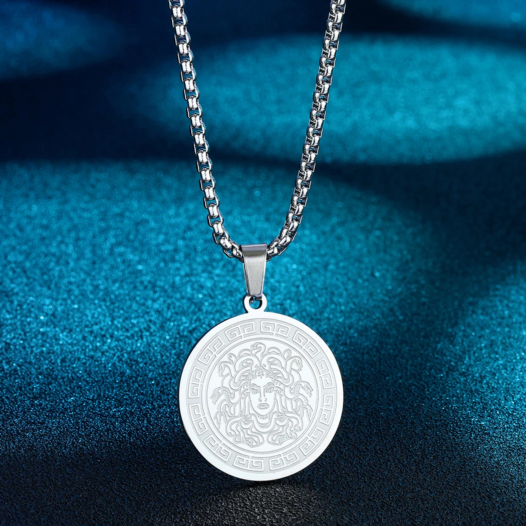 Medusa Necklace Greek Mythology Ancient 