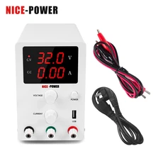 Nice-Power-fuente de alimentación conmutada Digital, fuente de alimentación CC de 30V, 10A, 60V, 5A, reguladores de voltaje, herramienta de reparación de laboratorio, fuente de alimentación ajustable