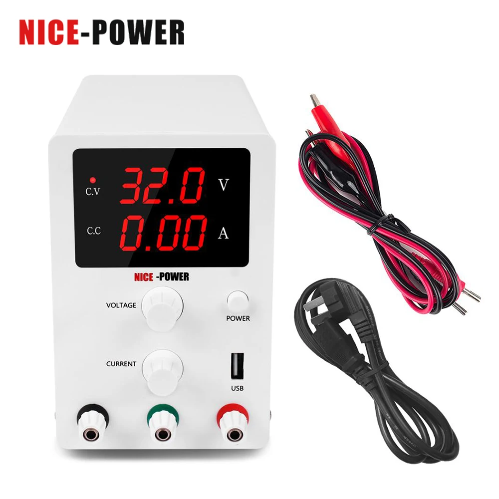 Цифровой импульсный источник питания постоянного тока Nice Power 30 в 10 А 60 5