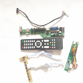 

For LTN121XJ-L05/L06/L07 HDMI VGA AV USB RF Inverter+Remote+keyboard 1CCFL LVDS 20Pin LCD display T.V53 drive card board DIY kit