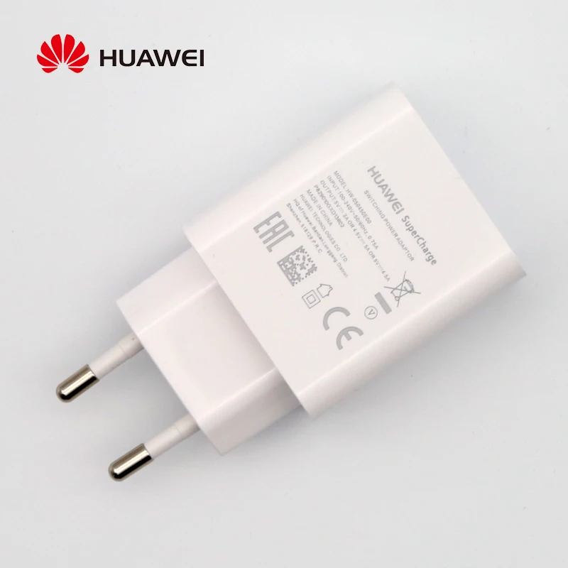 huawei mate 9 10 20 P10 Plus P20 Pro Honor V10 супер быстрое зарядное устройство Eu ropean Plug 4.5V5A type C USB кабель 3,0 type C