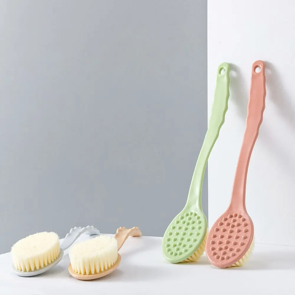 Brosse De Bain Avec Manche En Bois - Neuf