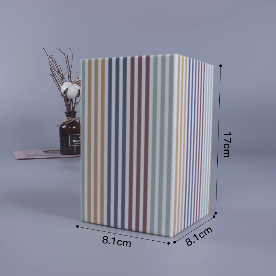 Creative Print Office Desktop Storage Box Four-piece Multifunction Storage File Rack Magazine Clip Box Pen Desktop Storage Box