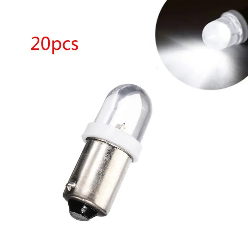 20pcs BA9S T4W 1895 1SMD LED 12V Turn Signal Light Dashboard Bulb Low wattage and power saving | Автомобили и мотоциклы
