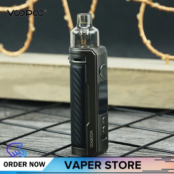 

Original VOOPOO Drag X Pod Kit with 4.5ml Cartridge Tank powered by single 18650 80W Output PnP-VM1/VM6 Coil E-Cigarette