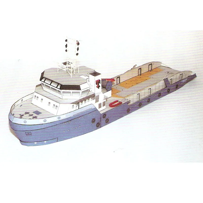

1: 250 America dumoulintide No. Cloth Anchor Cargo of Paper Model Ship Model Handmade DIY