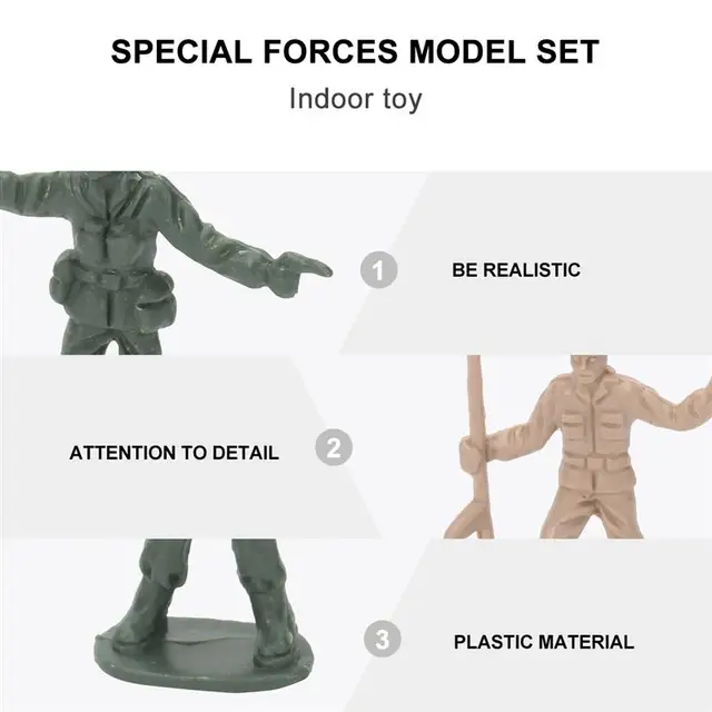 360PCS Special Forces Model Toys Mini Soldier Model Kids Educational Plaything 4