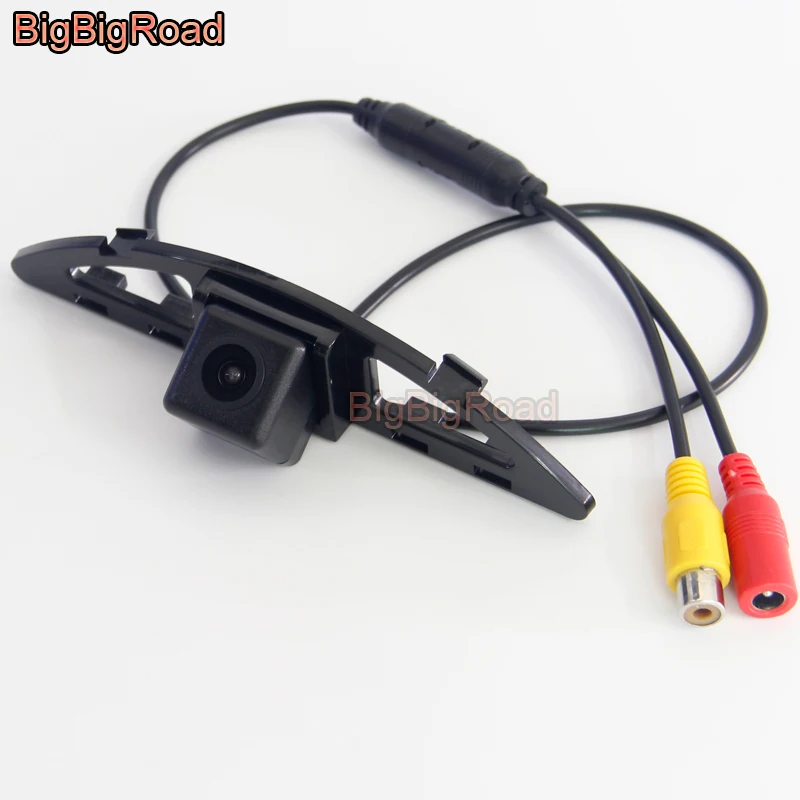 BigBigRoad Wireless Vehicle Rear View Parking CCD Camera For Honda City 2008 2009 2010 2011 2012 2013 2014 HD Color Image