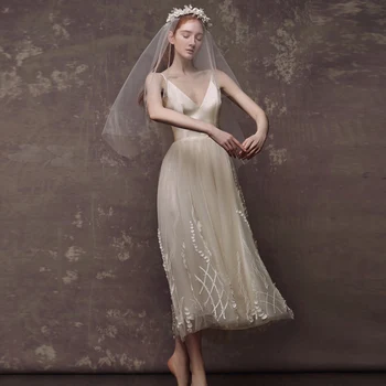 

New Camisole Medium and long embroidered super Fairy Dress