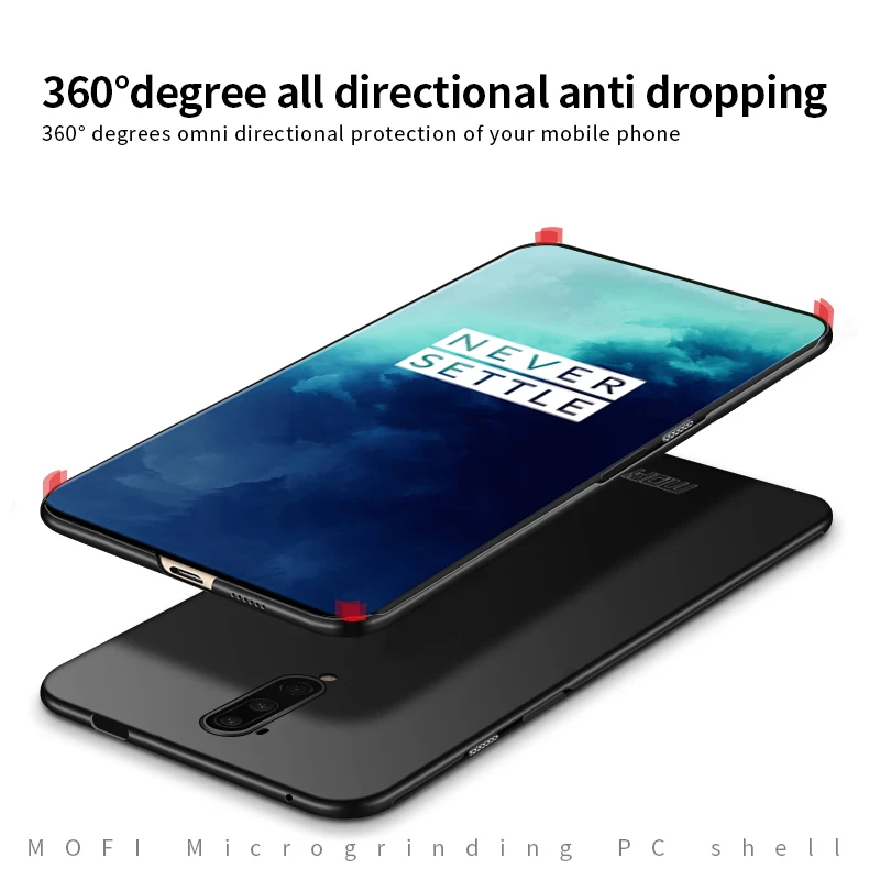 Жесткий чехол MOFI для OnePlus 7T Pro задняя крышка высококачественный телефона