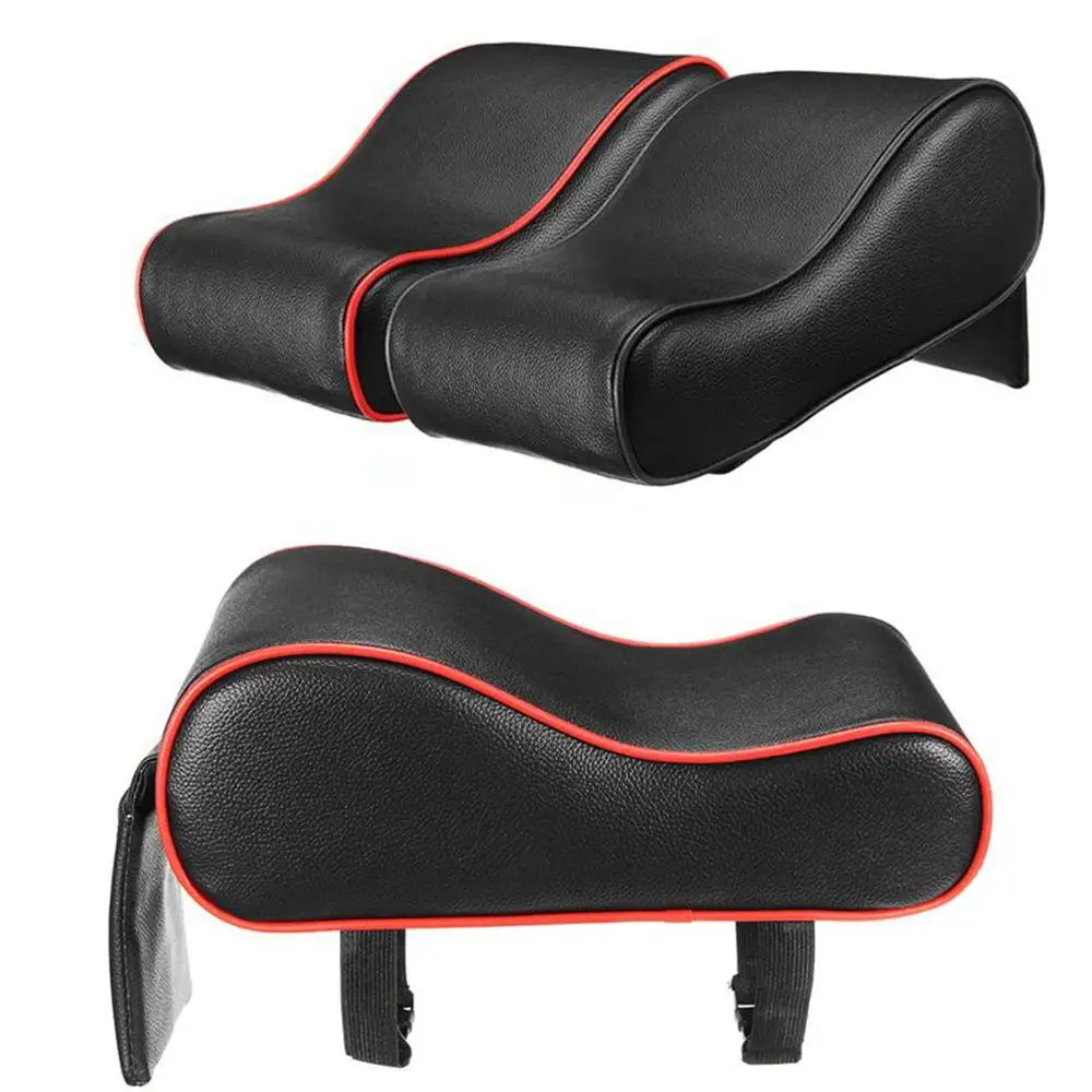 Leather Car Armrest Pad Auto Armrests Car Center Console Arm Rest Seat Box Pad Vehicle Protective Car Styling Decoration