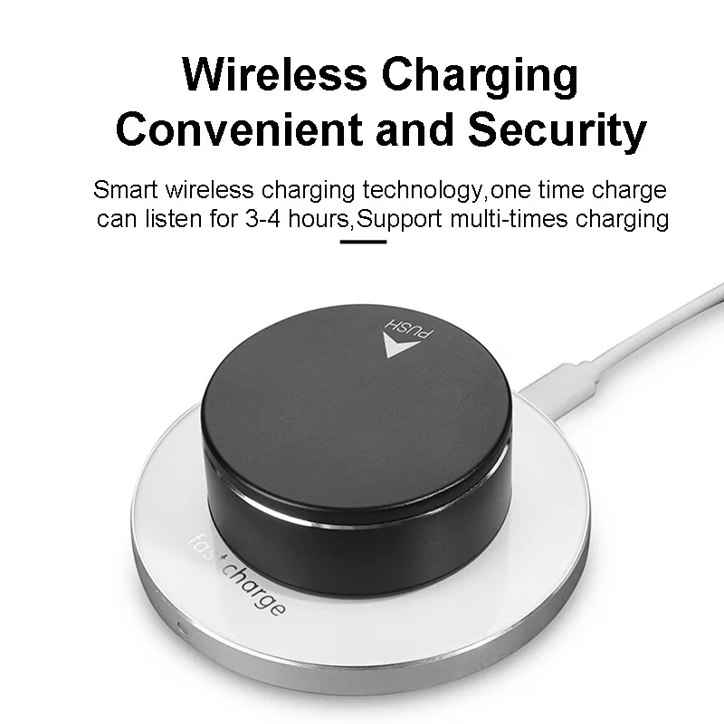 Интеллектуальный отпечаток пальца сенсорный Bluetooth 5,0 наушники IPX5 Водонепроницаемая гарнитура с беспроводной быстрой зарядкой