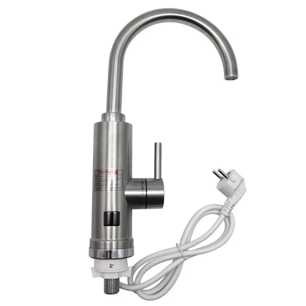 

Stainless Steel Water Heater Tap Kitchen Faucet Instantaneous Water Heater Instant Heaters Tankless Water Heating Tap