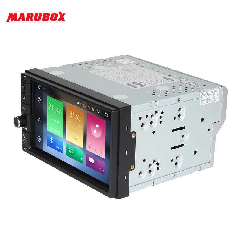 MARUBOX Универсальный 2Din автомобильный радиоприемник Android 9,0 706PX5 DSP 4 Гб ОЗУ 64 Гб ПЗУ " Навигационная система, стереомагнитола GPS; Мультимедийный проигрыватель интеллектуальная система