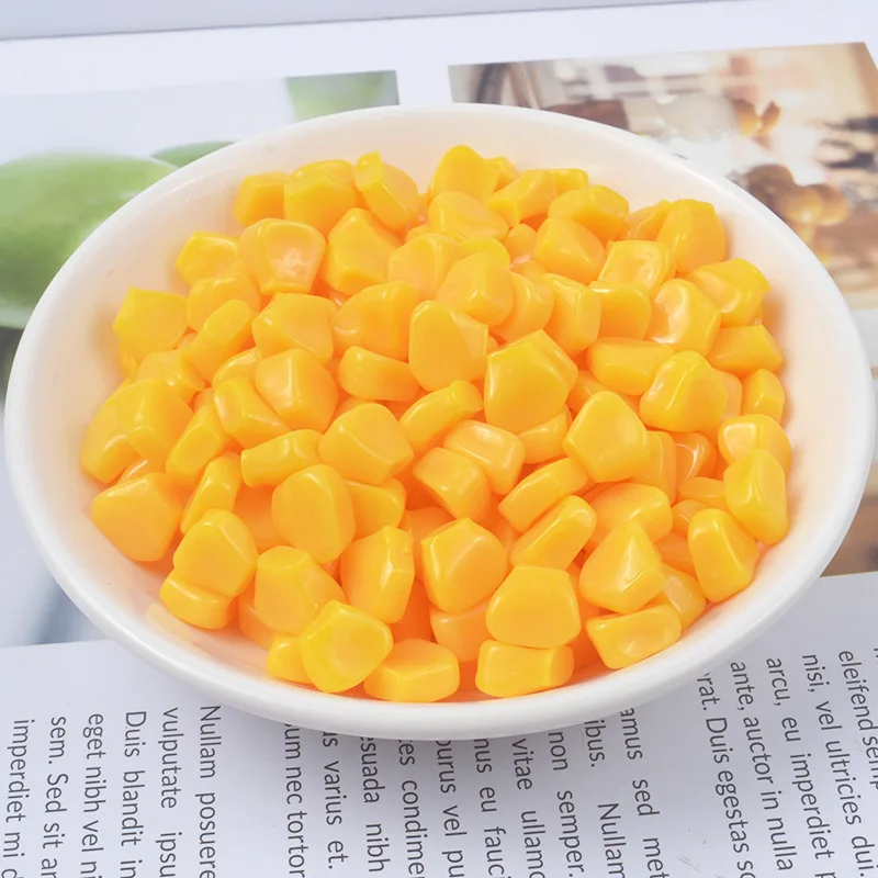 Addition Slime Supplies Accessories Corn Kernels Mold Decoration for Charm Lizun Slime Filler Slime Kids Toys Decoration Gift