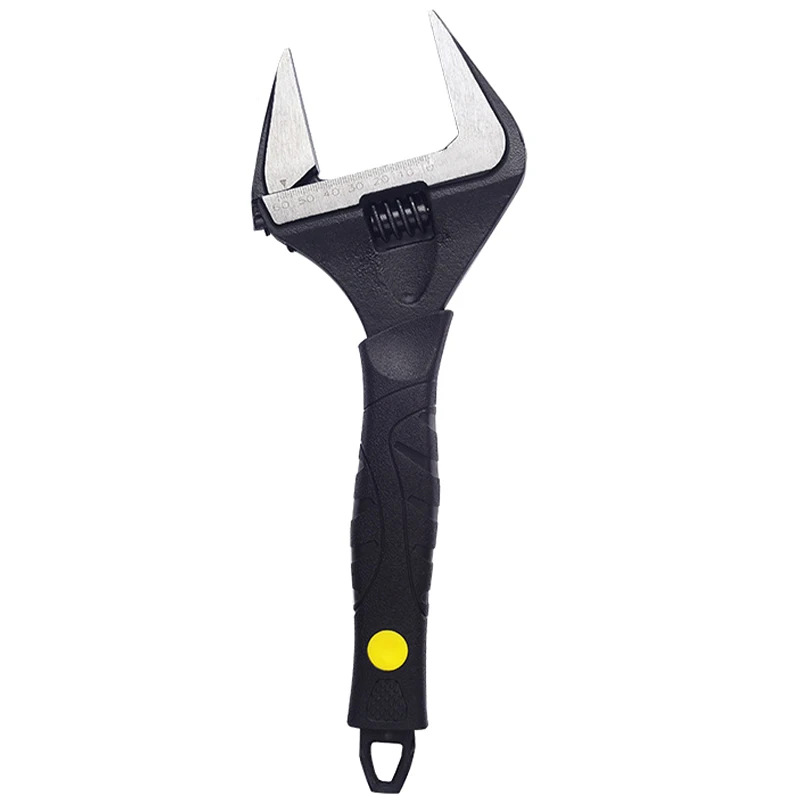 

Adjustable Wrench Universal Key Nut Wrench Open End Wrench 12 Inch Ring Gear Wrench Ratchet Home Manual Repair Tool