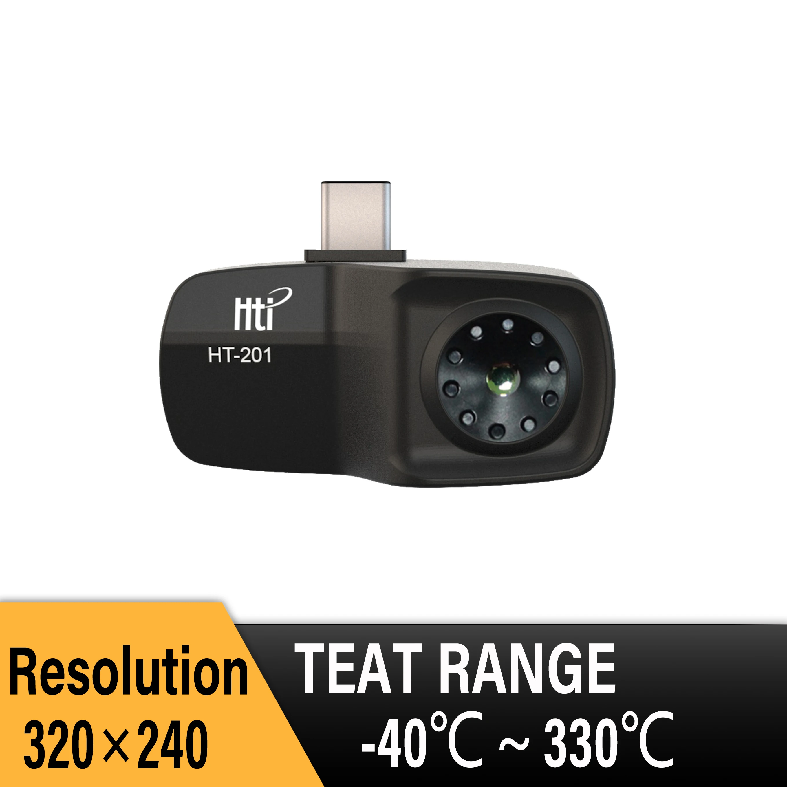 HT-201 Mini Мобильный телефон тепловизионная камера тепловизор с инфракрасным