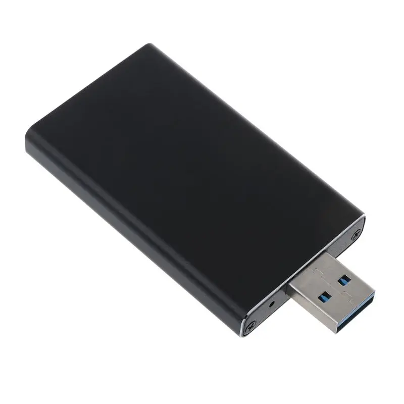 USB 3,0 к mSATA SSD жесткий диск конвертер адаптер корпус внешний корпус ASM1153E