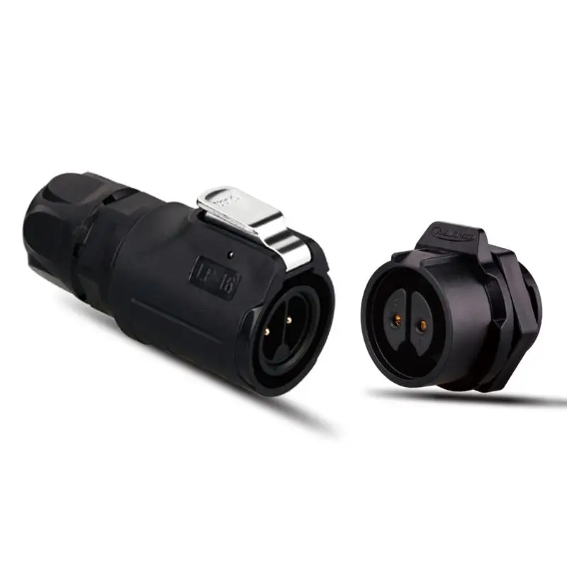 LP16 2 3 4 5 6 7 8 9 Pin мощность промышленный круговой разъем открытый IP67 Водонепроницаемый для солнечной энергии и передачи сигнала