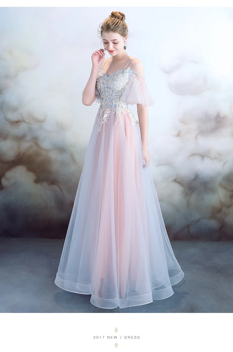 Розовый от кутюр Sommerkleid благородное праздничное платье с вышивкой на день рождения рубашка элегантное платье принцессы темперамент Dames Jurken A2033