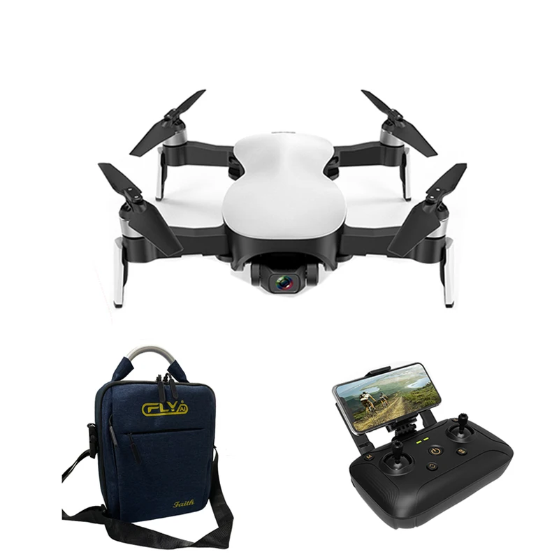 C-FLY вера 5G WI-FI 1,2 км с видом от первого лица gps с 4K HD Камера 3-осевой стабильный Gimbal 25 минут времени полета RC Дрон Квадрокоптер RTF VS X12 - Цвет: 1080p 1 battery bag