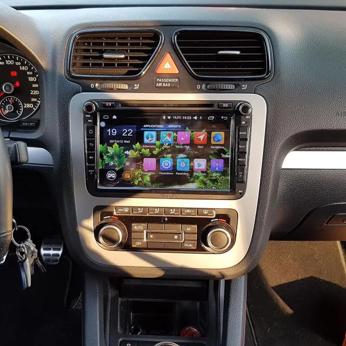  Car Multimedia player Android 8.1 2 Din Car Radio Audio Auto For Volkswagen/Skoda/Seat/Octivia/Golf