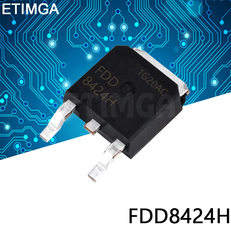 10 шт./лот FDD8424H 8424H TO-252 транзистор To252 Sot-252 хорошее качество | Электронные
