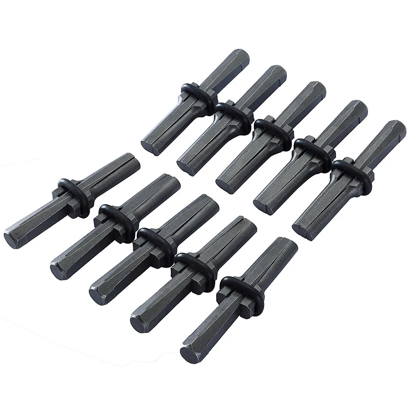 10 Set 9/16inch Plug Wedges Feather Shims Concrete Rock Stone Splitter Hand Tools 14Mm