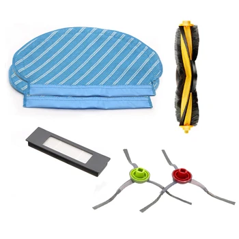 

hot sale Main Brush Side Side Brush HEPA Cleaning Cloth for Ecovacs Deebot OZMO 950 920Robot Vacuum Cleaner Home Accessories