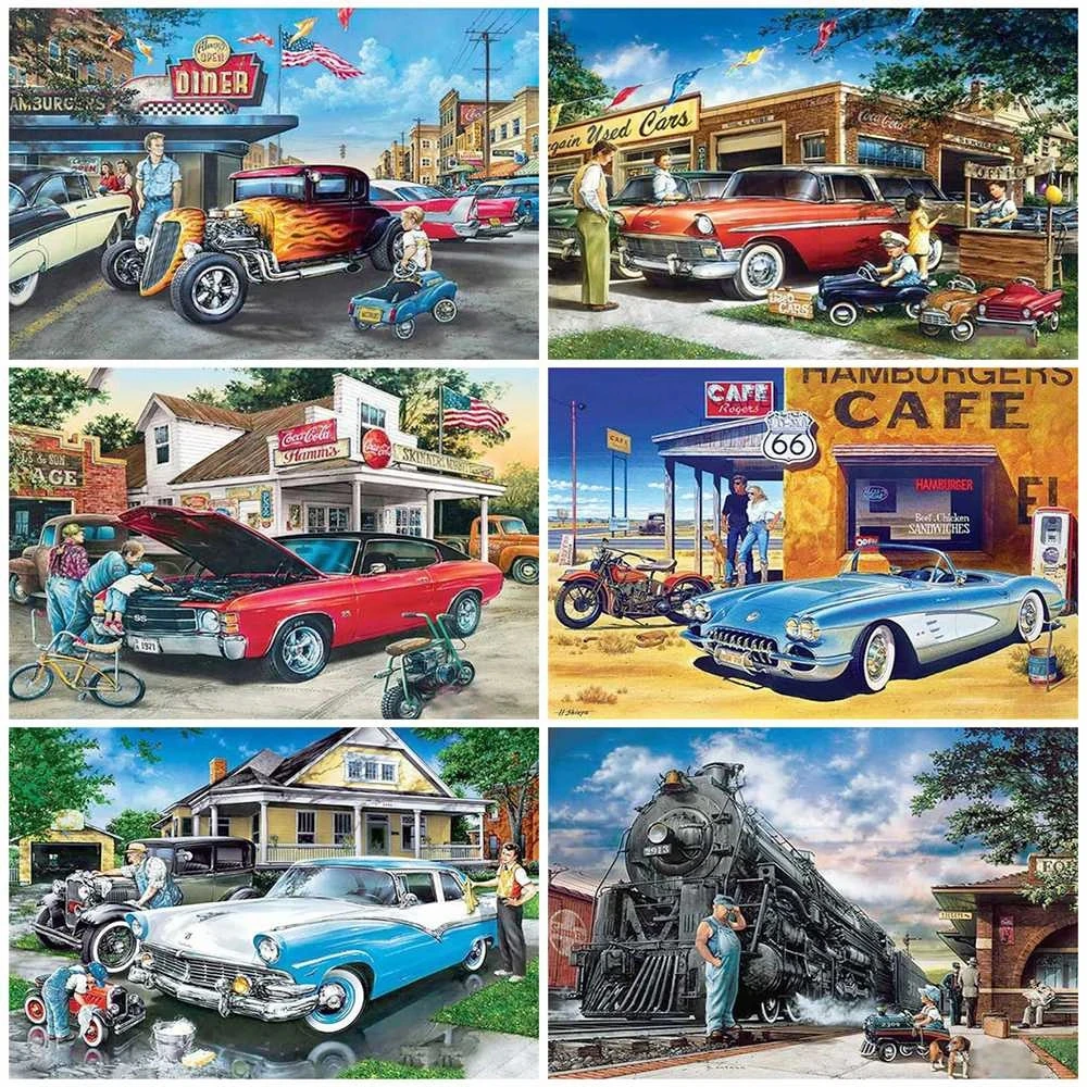 YI BRIGHT DIY Square Diamond Painting Convertible Cross Stitch Mosaic Cartoon Embroidery Handmade Artist Home Decoration | Дом и сад