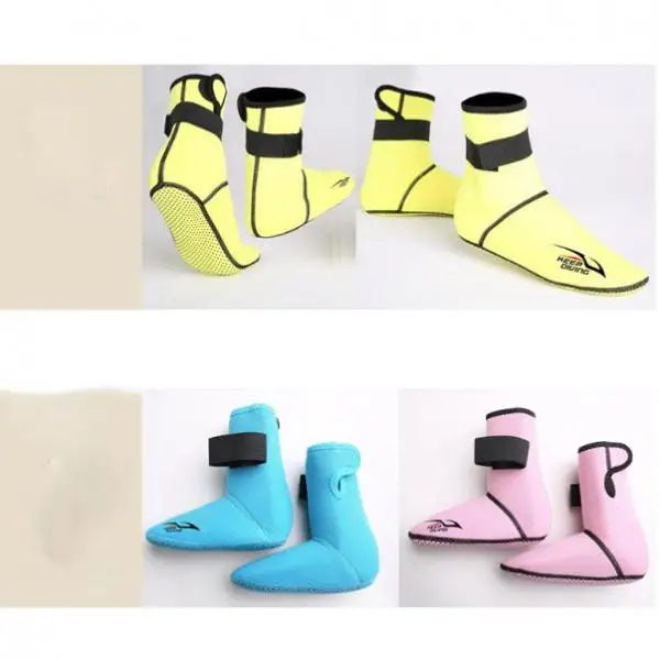 3mm Neoprene Water Shoes Beach Diving Snorkeling Swimming Socks Booties Boots Both for Women & Men