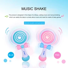 Развивающая игрушка-ледледенец для детей раннего возраста, музыкальная игрушка-погремушка-пазл, милый мобильный телефон