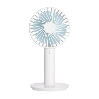 

2000Mah Mini Handheld Fan Portable Mirror Misting Personal Cooling Fan With Mobile Phone Holder For Travel Home Office