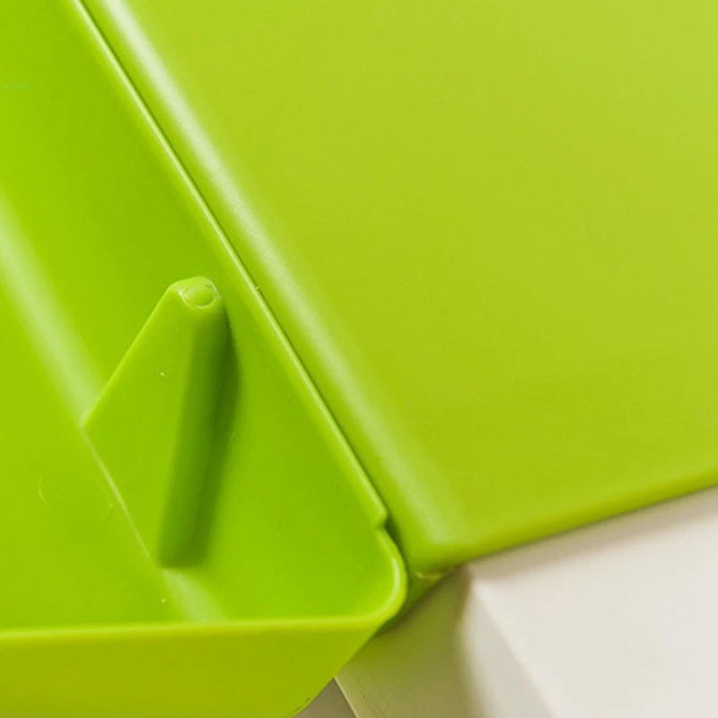 2 in 1 Kitchen Foldable Chopping Board Creative Non-Slip Folding Cutting Board Camping Antibacteria Chopping Board Cooking Mat
