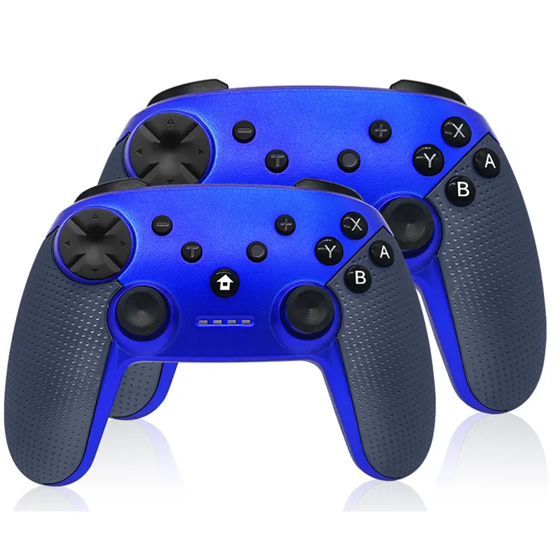 Blue2pcs K ISHAKO bluetooth беспроводной геймпад Pro пульт дистанционного управления Joypad для rend переключатель игровой приставки Прямая поставка - Цвет: Blue2pcs