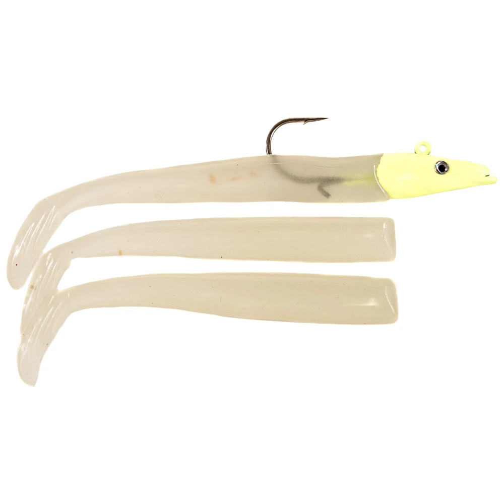 Один комплект рыболовные приманки наборы блесны-пескари джиг Мягкая приманка 9 см весло хвост с 14 г джиг голова новое поступление - Цвет: noctiluent