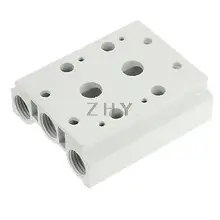 Пневматический контроль 2 станции керамический Соленоидный клапан База w винт